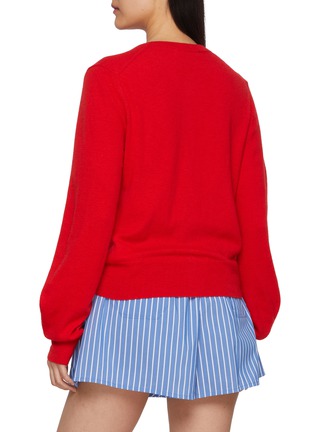 背面 - 点击放大 - MARDI MERCREDI - Embroidered Logo Knit Cardigan