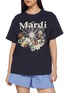 首图 - 点击放大 - MARDI MERCREDI - Flower Graphic Crewneck Cotton T-Shirt