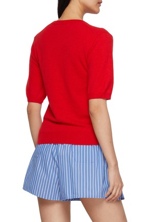 背面 - 点击放大 - MARDI MERCREDI - Embroidered Logo Knit Sweater