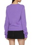 背面 - 点击放大 - MARDI MERCREDI - Floral Embroidery Knit Sweater