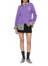 模特儿示范图 - 点击放大 - MARDI MERCREDI - Floral Embroidery Knit Sweater