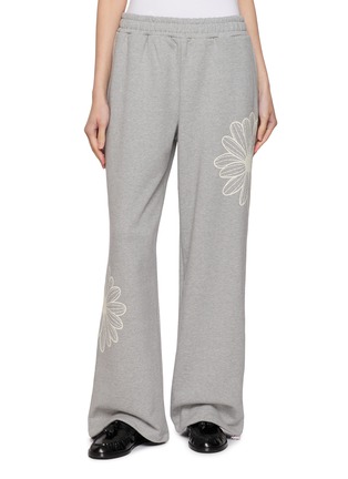 首图 - 点击放大 - MARDI MERCREDI - Floral Graphic Cotton Sweatpants