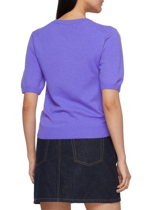 背面 - 点击放大 - MARDI MERCREDI - Embroidered Logo Knit Sweater