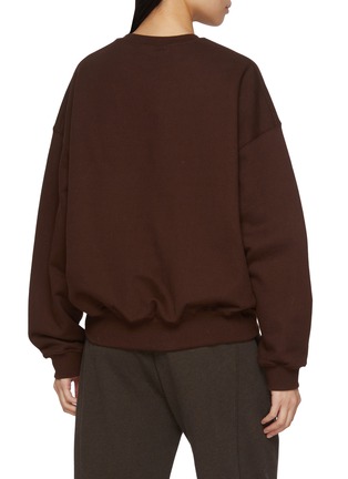 背面 - 点击放大 - MARDI MERCREDI - Floral Print Cotton Sweatshirt