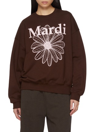 首图 - 点击放大 - MARDI MERCREDI - Floral Print Cotton Sweatshirt