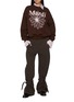 模特儿示范图 - 点击放大 - MARDI MERCREDI - Floral Print Cotton Sweatshirt