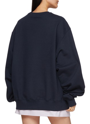 背面 - 点击放大 - MARDI MERCREDI - Flower Graphic Oversized Cotton Sweatshirt