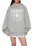 首图 - 点击放大 - MARDI MERCREDI - Flower Graphic Oversized Cotton Hoodie