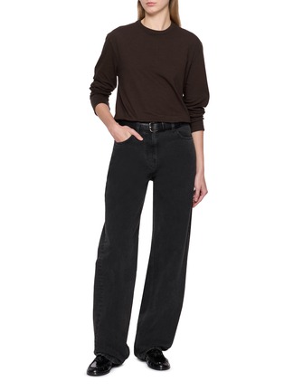 模特儿示范图 - 点击放大 - THE ROW - AMIA 纯棉上衣