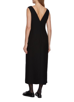 背面 - 点击放大 - THE ROW - Telorin V-Neck Silk Dress