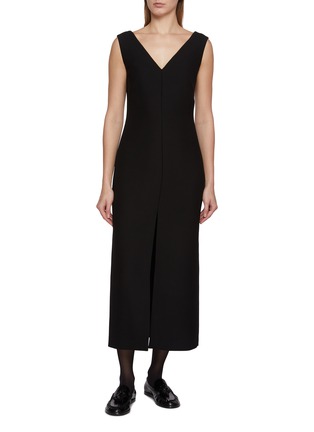 首图 - 点击放大 - THE ROW - Telorin V-Neck Silk Dress