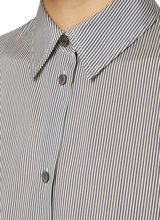  - THE ROW - PETRA 真丝条纹衬衫