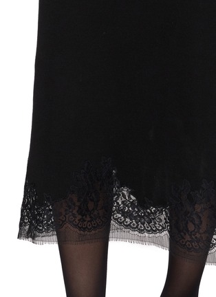  - THE ROW - 蕾丝拼接真丝连衣裙