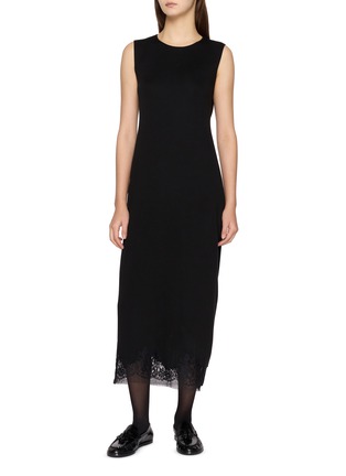 首图 - 点击放大 - THE ROW - 蕾丝拼接真丝连衣裙