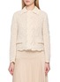 首图 - 点击放大 - ERMANNO SCERVINO - Lace Shirt Collar Crop Jacket