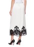 背面 - 点击放大 - ERMANNO SCERVINO - Elasticated Drawstring Waist Contrast Lace Skirt