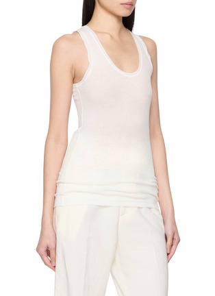 细节 - 点击放大 - GIA STUDIOS - MOON 剪裁上衣