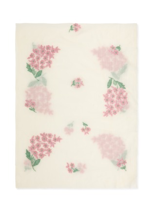 首图 - 点击放大 - LANE’S - Embroidered Wool Shawl