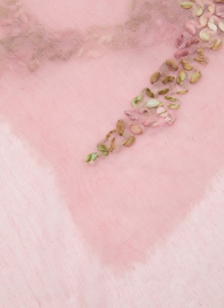 细节 - 点击放大 - LANE’S - Embroidered Wool Shawl