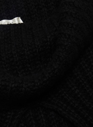 细节 - 点击放大 - THE ROW - MARLAN 羊绒针织围脖