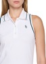  - SPORTY & RICH - 刺绣无袖纯棉 POLO 连衣裙