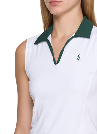  - SPORTY & RICH - LOGO 刺绣 POLO 背心