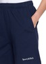  - SPORTY & RICH - LOGO 刺绣纯棉休闲短裤