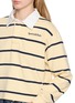  - SPORTY & RICH - 条纹长袖 POLO 衫