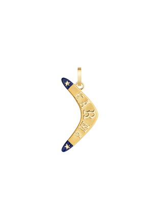 首图 - 点击放大 - MARIE LICHTENBERG - Karma 18K Gold Lapis Pendant