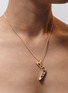 细节 - 点击放大 - MARIE LICHTENBERG - Karma 18K Gold Ebony Pendant