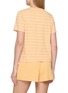 背面 - 点击放大 - SPORTY & RICH - NY Crest Striped Crewneck T-shirt