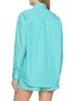 背面 - 点击放大 - SPORTY & RICH - Oversized NY Crest Striped Poplin Shirt