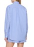 背面 - 点击放大 - SPORTY & RICH - Oversized NY Crest Striped Poplin Shirt