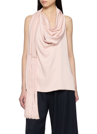 SHARON WAUCHOB | 流苏围巾上衣