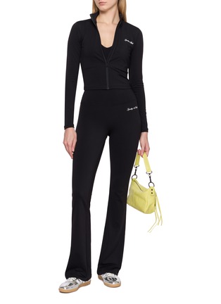 模特儿示范图 - 点击放大 - SPORTY & RICH - Signature Logo Sports Jacket