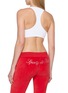 背面 - 点击放大 - SPORTY & RICH - Signature Logo V-neck Athletic Bra