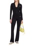 模特儿示范图 - 点击放大 - SPORTY & RICH - Signature Logo Flared Leggings