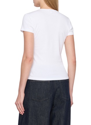 背面 - 点击放大 - SPORTY & RICH - Signature Logo Krystal T-shirt