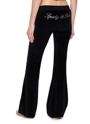 背面 - 点击放大 - SPORTY & RICH - Signature Logo Krystal Sweatpants