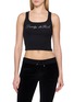 首图 - 点击放大 - SPORTY & RICH - Signature Logo Krystal Tank Top