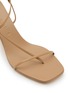细节 - 点击放大 - STUDIO AMELIA - 70 Cross Front Leather Sandals
