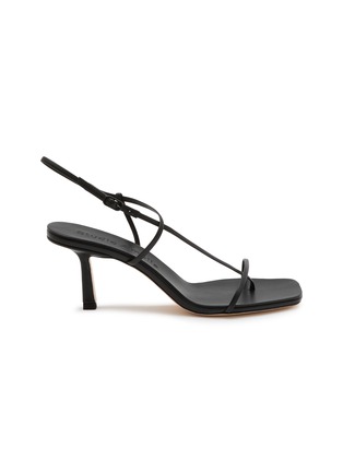 首图 - 点击放大 - STUDIO AMELIA - 70 Cross Front Leather Sandals