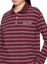  - SPORTY & RICH - LOGO 饰 POLO 长袖上衣