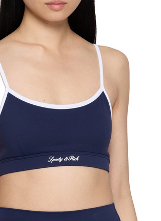  - SPORTY & RICH - LOGO 饰运动文胸