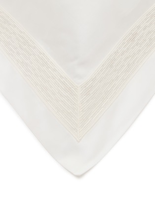 细节 –点击放大 - FRETTE - Balance Lace Pillow Case — Milk