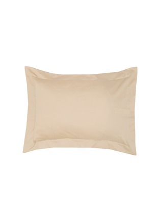 细节 –点击放大 - FRETTE - Sway Jacquard Euro Sham — Golden Beige