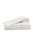 首图 –点击放大 - FRETTE - Layering Embroidery Queen Size Duvet Cover Set — Milk/Savage Beige