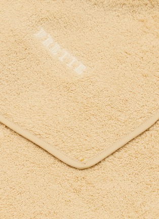 细节 –点击放大 - FRETTE - Unito Bath Sheet — Golden Beige