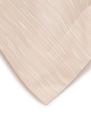 细节 –点击放大 - FRETTE - Stardust Jacquard Euro Sham — Misty Blush