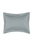 细节 –点击放大 - FRETTE - Stardust Jacquard Euro Sham — Dusty Grey/Golden Beige